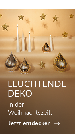 Leuchtende Weihnachtsdeko