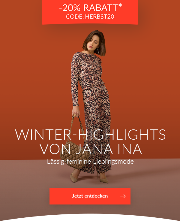 Fashion Deals: Jana Ina mit -20% Rabatt