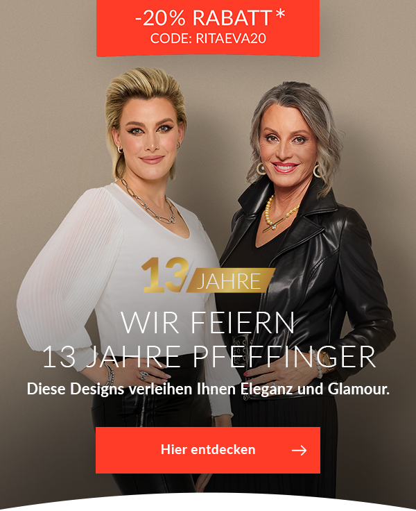 13 Jahre Pfeffinger mit -20% Rabatt