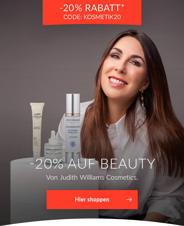 -20% auf Judith Williams Cosmetics