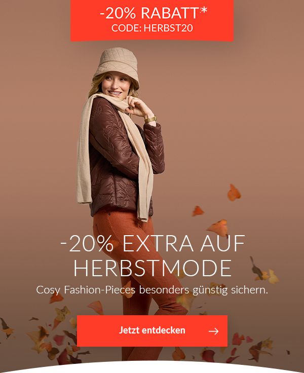 Mode mit -20% Rabatt