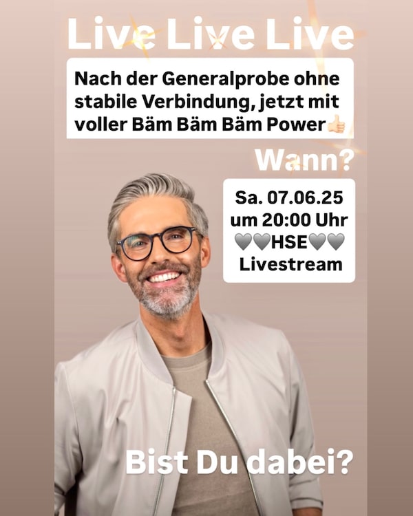 Generalprobe war GESTERN. Heute lautet das Motto BÄM👍🏻🤗