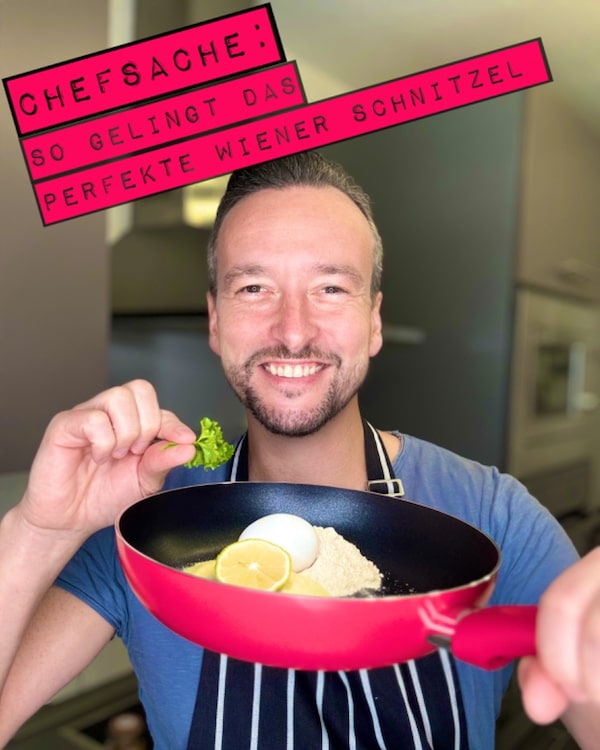 Wiener Schnitzel mit Petersilienkartoffel auf Sterneniveau