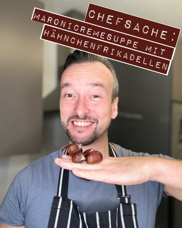 Maronicremsuppe mit dem gewissen Etwas