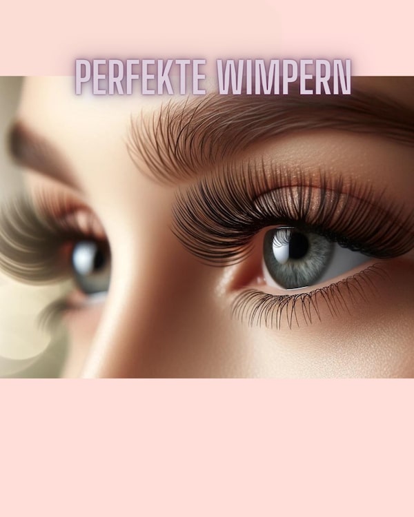 Perfekte Wimpern