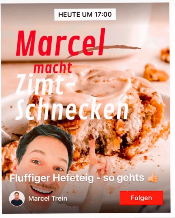 Marcel macht Zimtschnecken - Teil 2