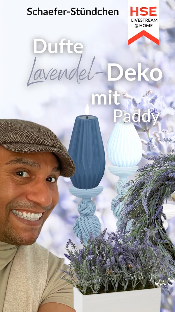Dufte Lavendel-Deko mit Paddy