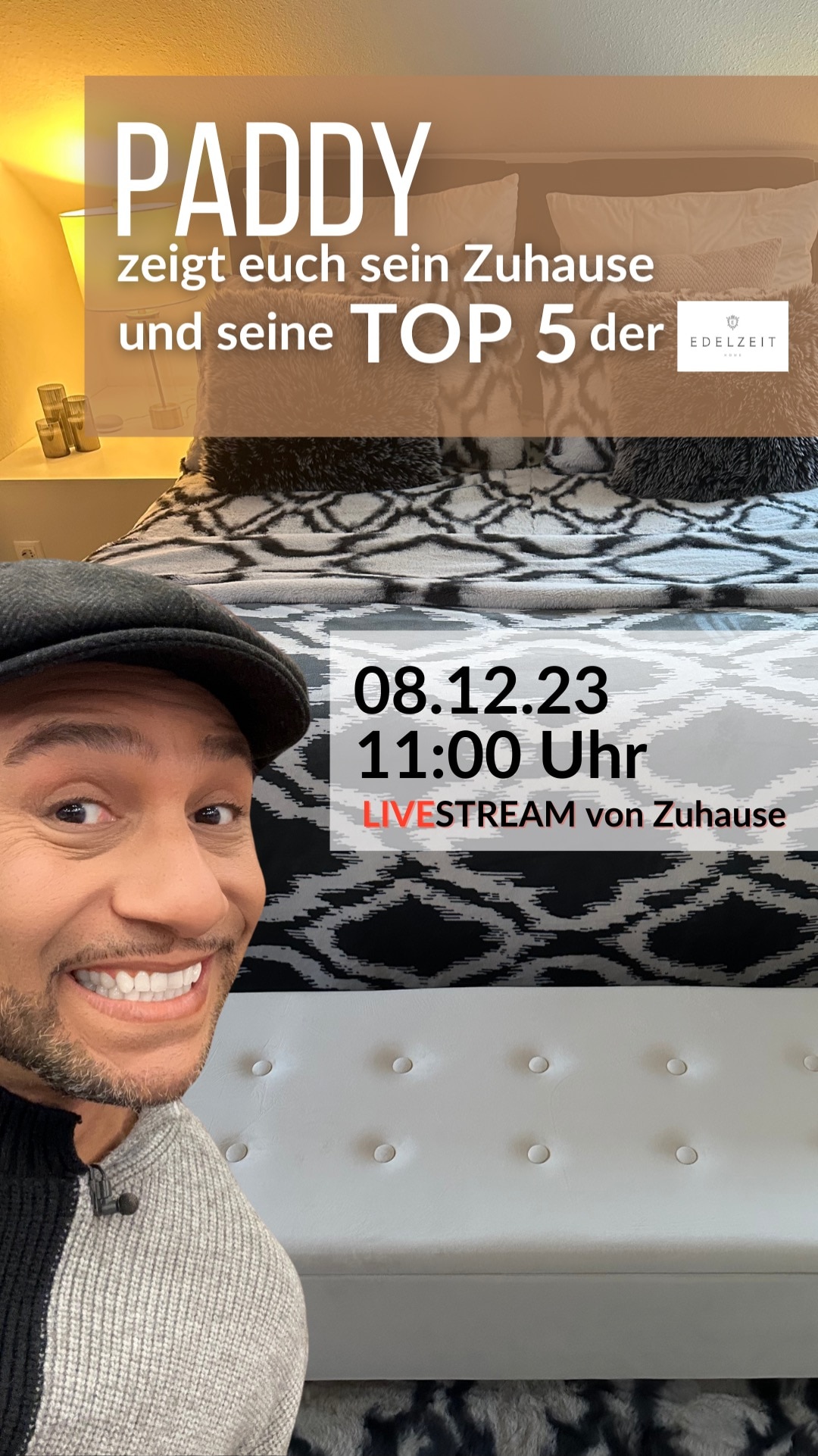 Paddy zeigt euch sein Zuhause und seine Top 5 der EDELZEIT