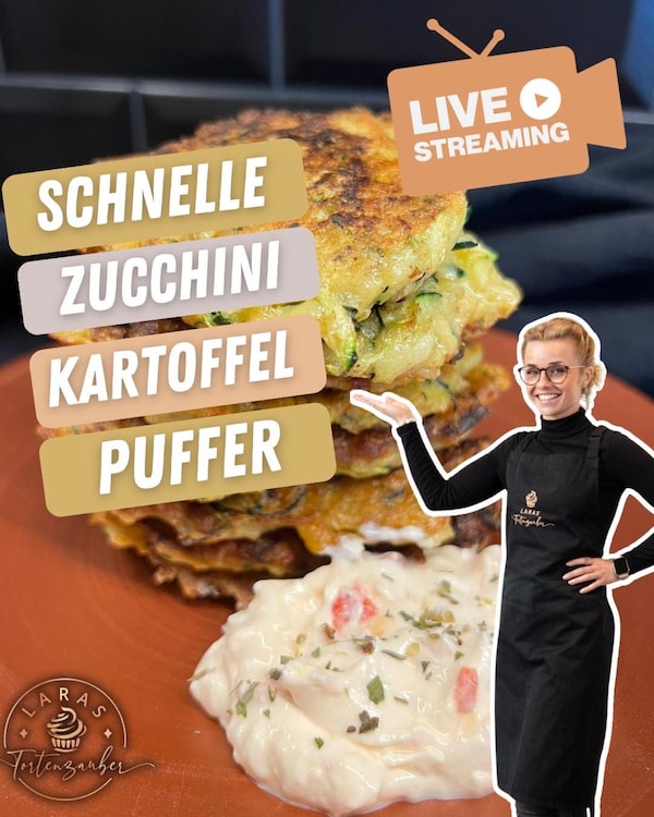 Schnelle Zucchini Kartoffel Puffer